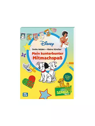 NELSON VERLAG | Disney Klassiker - Mein kunterbunter Mitmachspaß | 